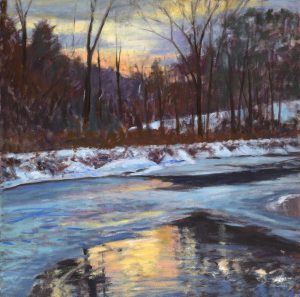 Lynne Adams Winter Paintings